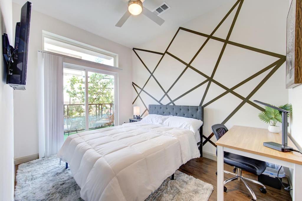 Appartamento Trendy Downtown 1Bd/Freeparking/Wi-Fi/Pool Houston Esterno foto